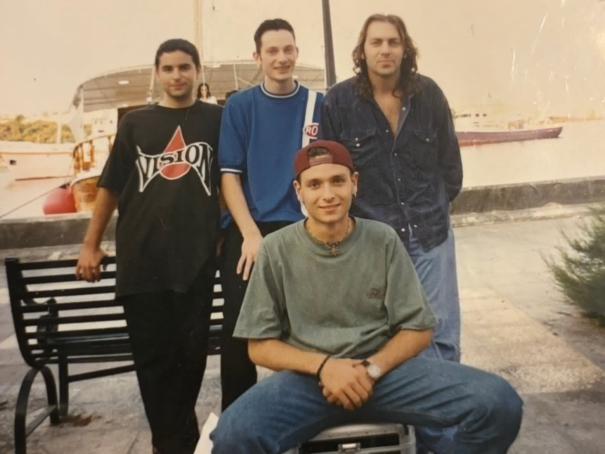 Owen Jay, Brian James, Paul Works, and DJ Ruby
