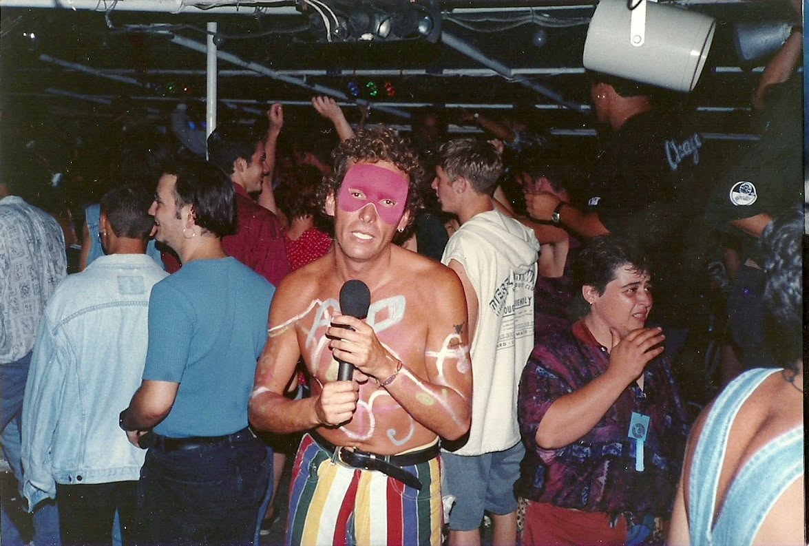 Bobby Devil on the Karwela ferry at a SIN party