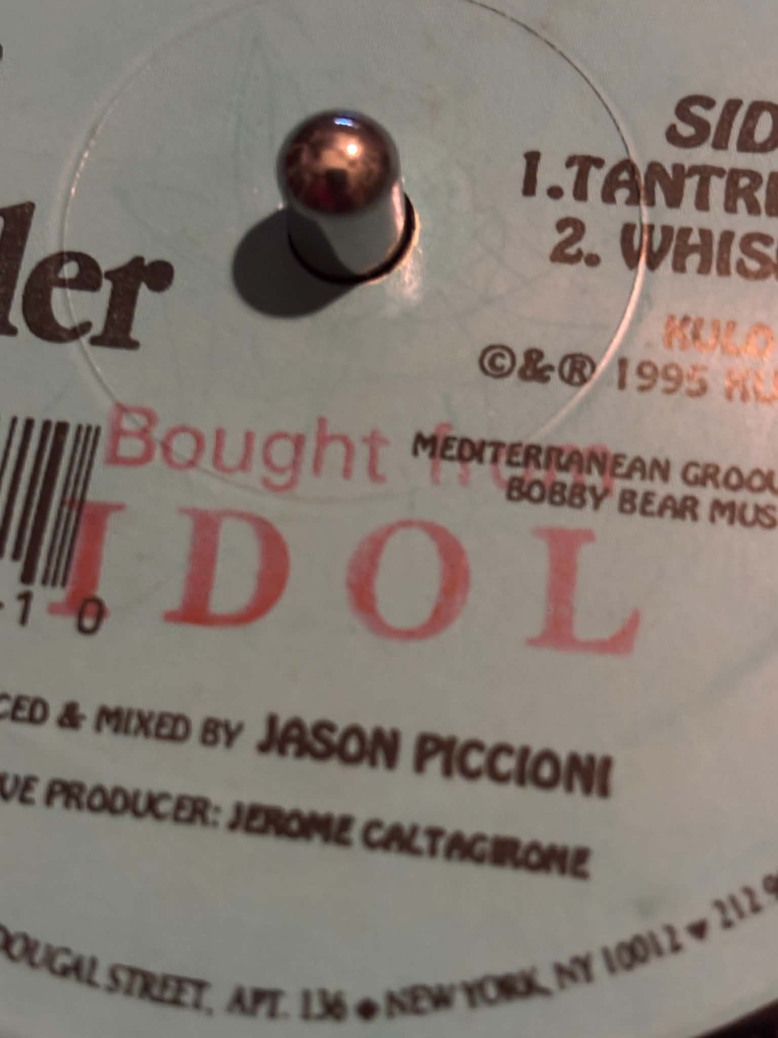 Idol record store vinyl branding, Malta