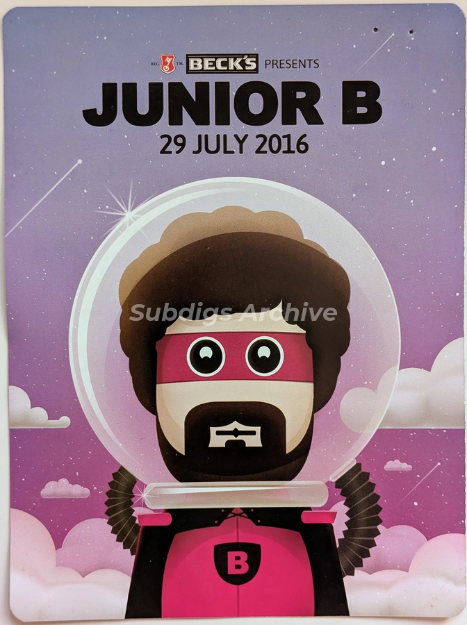 Junior B headlining a Squadron event, 2016